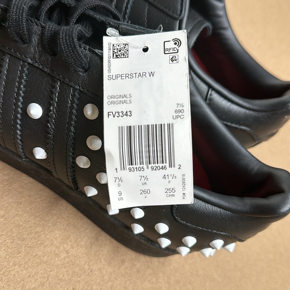 Adidas FV3343 Superstar Low Black with studs (72) - Picture 7 of 7